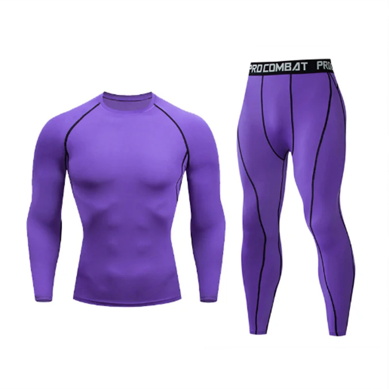 Compression Long Pant - Men's compression suit Tight Long Sleeve