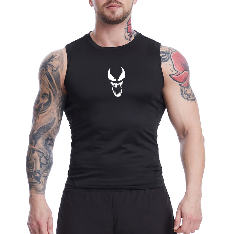 Graphic Sleeveless Compression - Sleeveless Undershirt recension och pris