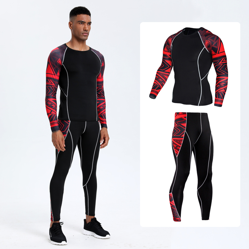 Men's PRO Sports Fitness Suit: - Compression Long Pant recension och pris