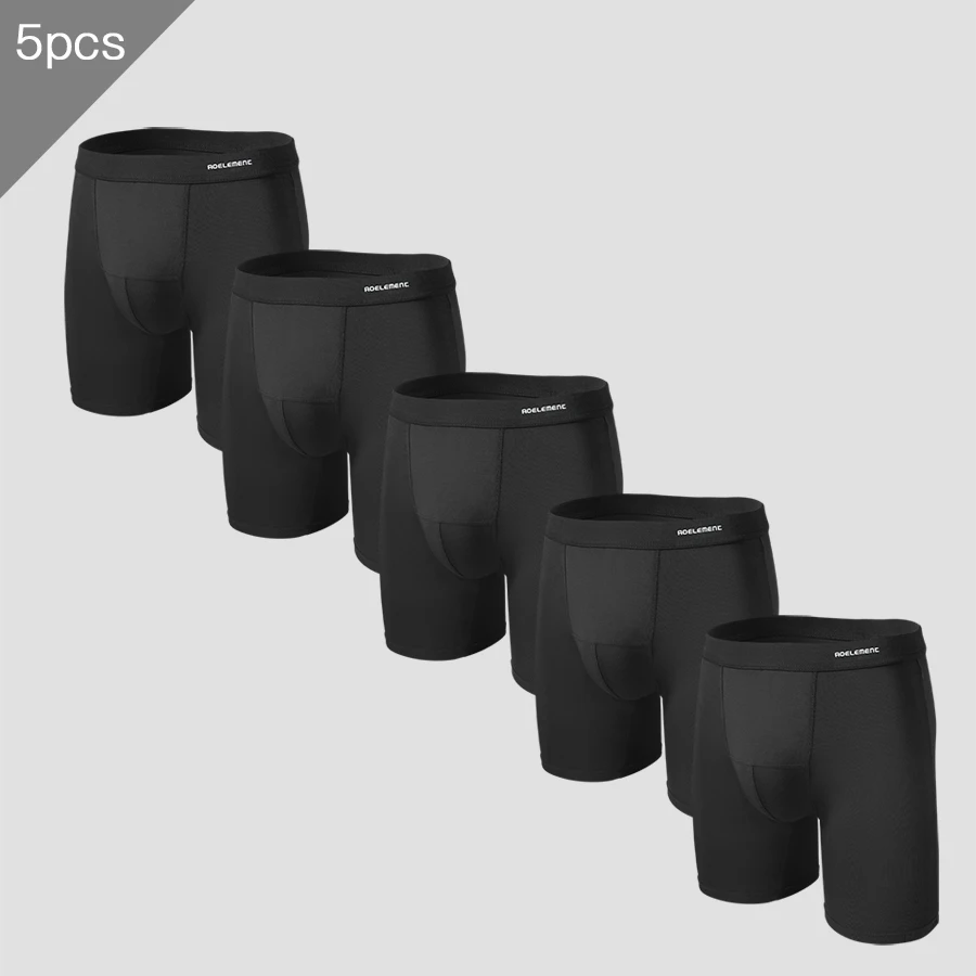 5PCS Men's anti-leg abrasion s - Boxer Shorts Modal recension och pris