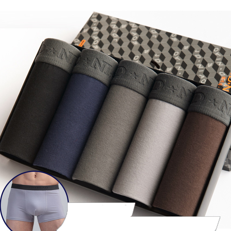 5Pcs/lot Men Underwear Cotton  - Multi Pack Underwear recension och pris