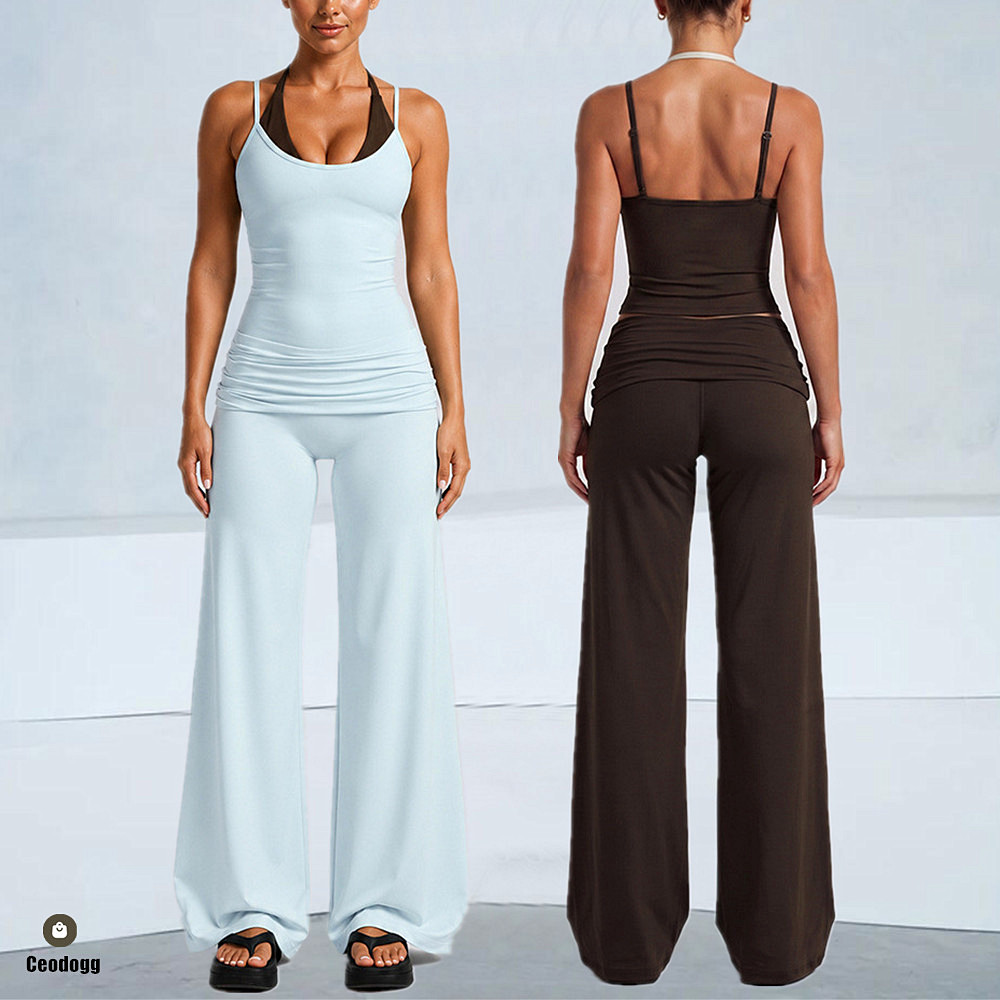 Pad Women Block Dot Halter Dou - Suspender Tank Top recension och pris